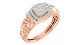 18K Gold & Diamond Ring For Men KRA60186